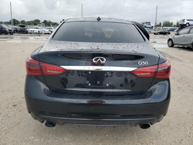 JN1EV7APXKM515162 - 2019 INFINITI Q50 LUXE BLACK photo 6