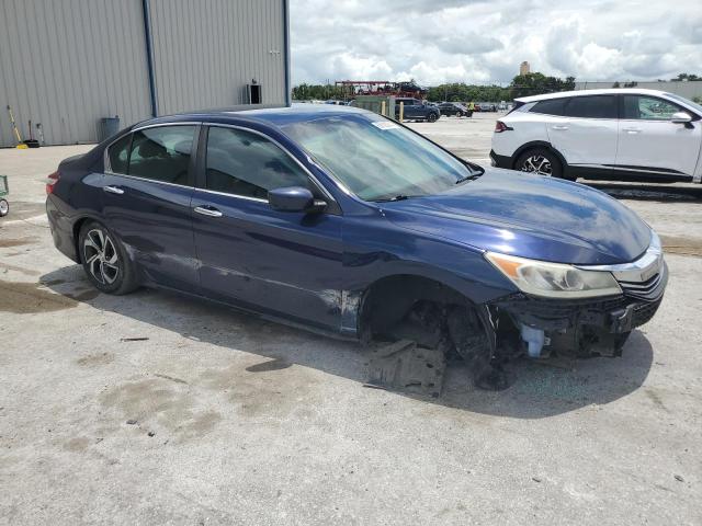 1HGCR2F34GA115500 - 2016 HONDA ACCORD LX BLUE photo 4