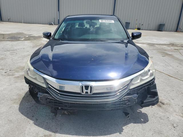 1HGCR2F34GA115500 - 2016 HONDA ACCORD LX BLUE photo 5