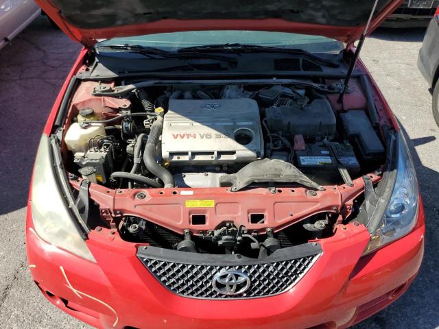 4T1CA30P07U113129 - 2007 TOYOTA CAMRY SOLA SE RED photo 11