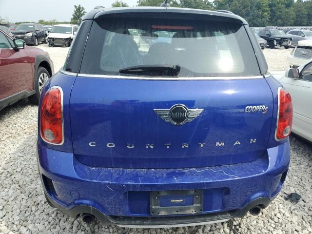 WMWZC5C55FWP43825 - 2015 MINI COOPER S COUNTRYMAN BLUE photo 6