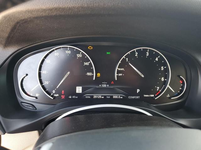 5UXTY3C05M9F41311 - 2021 BMW X3 SDRIVE30I WHITE photo 9