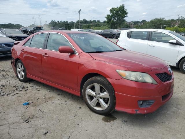 4T1BF3EK1BU636212 - 2011 TOYOTA CAMRY BASE RED photo 4