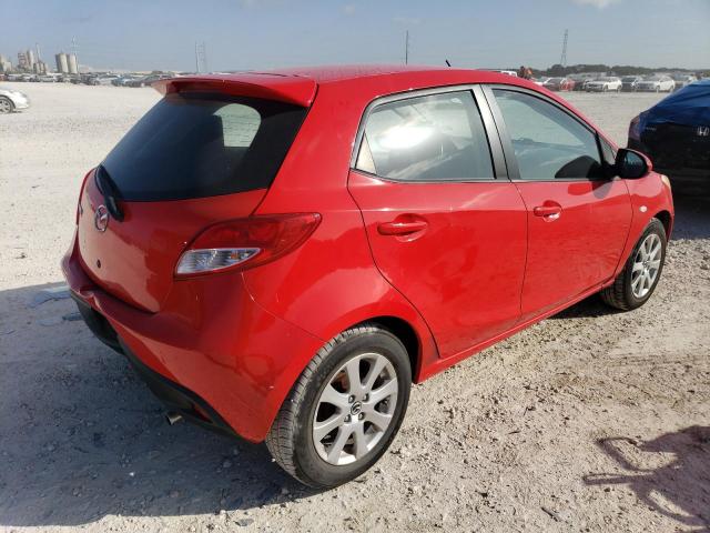 JM1DE1LY2D0163829 - 2013 MAZDA MAZDA2 RED photo 3