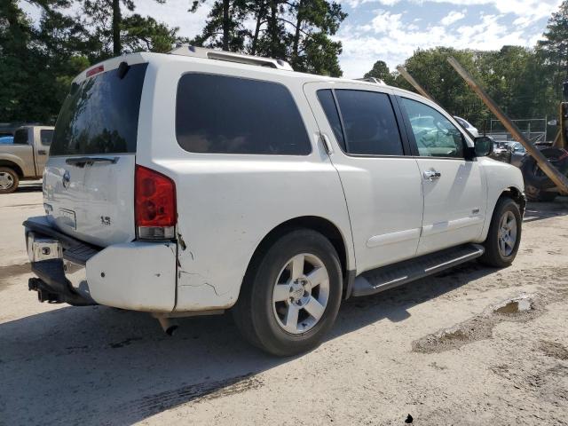 5N1AA08A06N739214 - 2006 NISSAN ARMADA SE WHITE photo 3