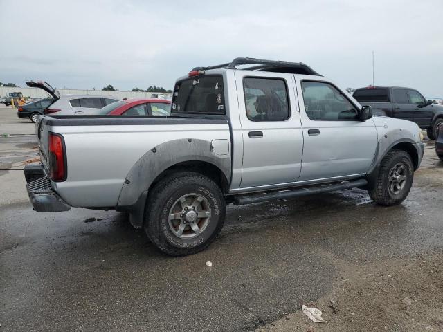 1N6ED27T12C396380 - 2002 NISSAN FRONTIER CREW CAB XE SILVER photo 3