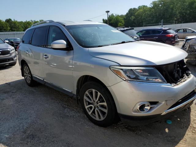 5N1AR2MNXEC702758 - 2014 NISSAN PATHFINDER S SILVER photo 4