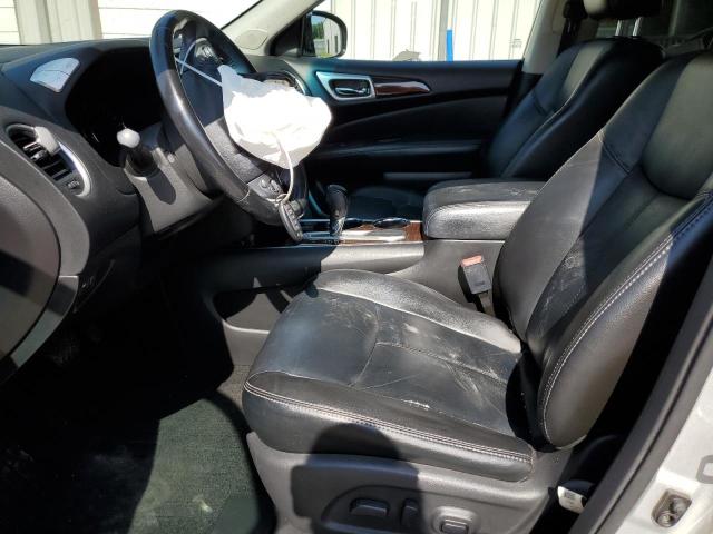 5N1AR2MNXEC702758 - 2014 NISSAN PATHFINDER S SILVER photo 7