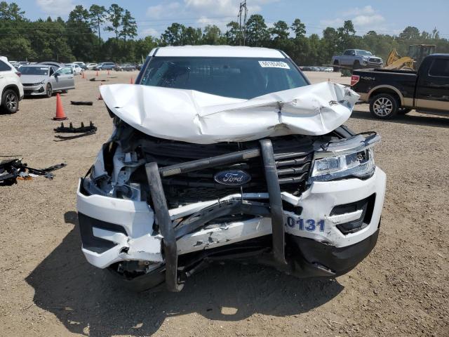 1FM5K8AR7JGB70162 - 2018 FORD EXPLORER POLICE INTERCEPTOR WHITE photo 5