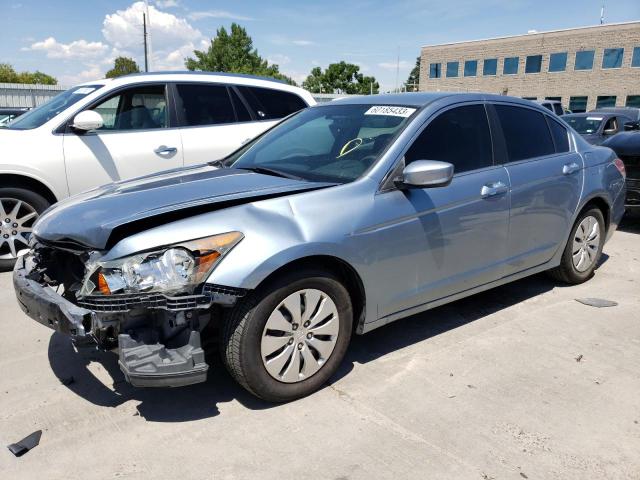 1HGCP2F31BA135041 - 2011 HONDA ACCORD LX BLUE photo 1