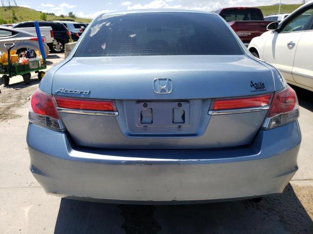 1HGCP2F31BA135041 - 2011 HONDA ACCORD LX BLUE photo 6