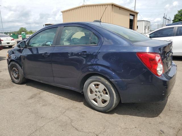 1G1JA5SH0G4164037 - 2016 CHEVROLET SONIC LS BLUE photo 2