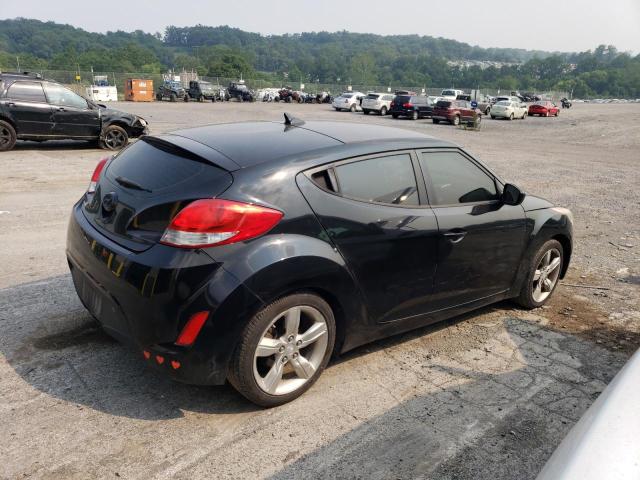 KMHTC6AD0EU212028 - 2014 HYUNDAI VELOSTER BLACK photo 3