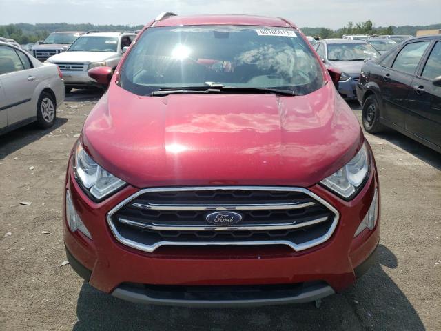 MAJ3P1VE6JC232806 - 2018 FORD ECOSPORT TITANIUM RED photo 5