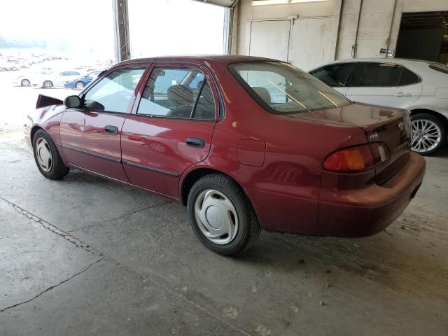 2T1BR12E5YC304472 - 2000 TOYOTA COROLLA VE MAROON photo 2