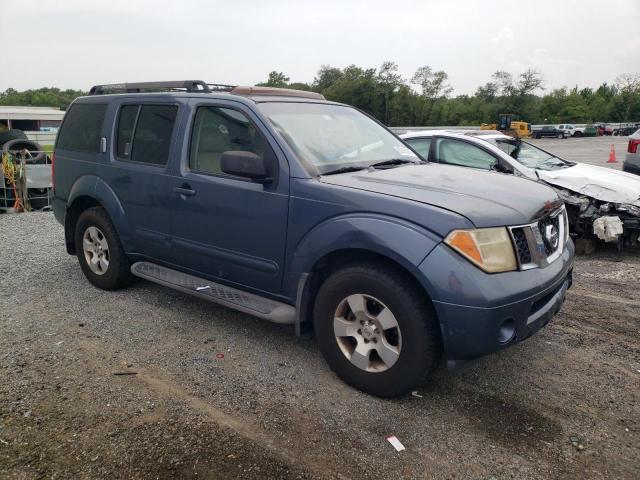 5N1AR18U77C633641 - 2007 NISSAN PATHFINDER LE Կապույտ լուսանկար 4