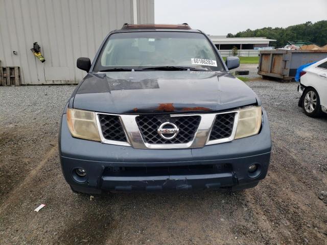 5N1AR18U77C633641 - 2007 NISSAN PATHFINDER LE Կապույտ լուսանկար 5