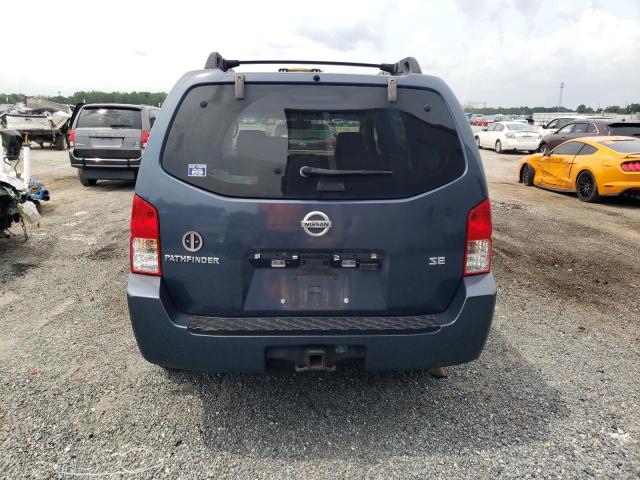 5N1AR18U77C633641 - 2007 NISSAN PATHFINDER LE Կապույտ լուսանկար 6