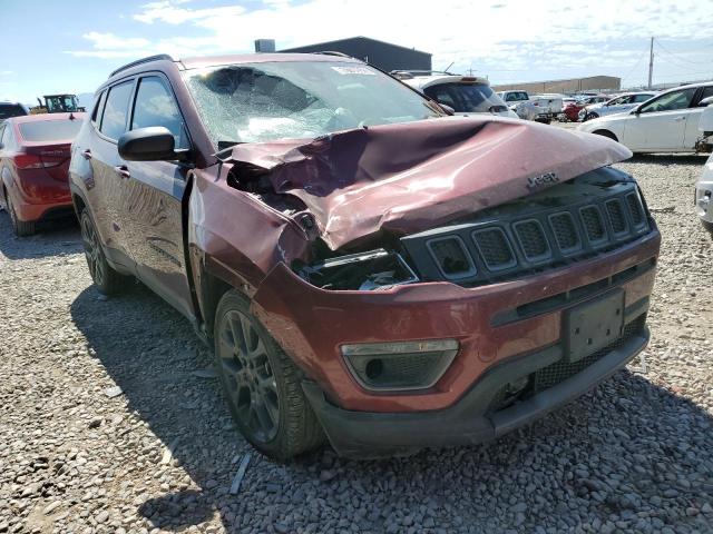 3C4NJDEBXMT603390 - 2021 JEEP COMPASS 80TH EDITION BURGUNDY photo 4