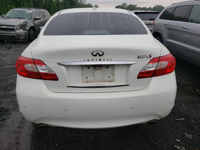 JN1BY1AR6DM603508 - 2013 INFINITI M37 X WHITE photo 6