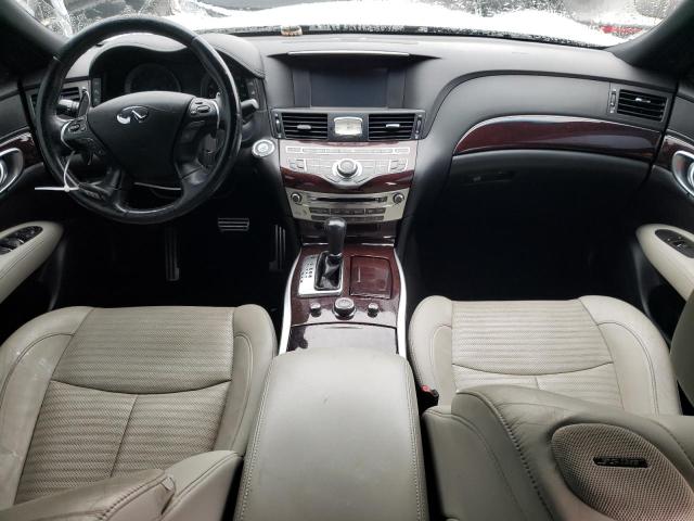 JN1BY1AR6DM603508 - 2013 INFINITI M37 X WHITE photo 8