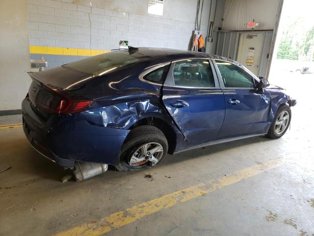 5NPEG4JA8MH074646 - 2021 HYUNDAI SONATA SE BLUE photo 3