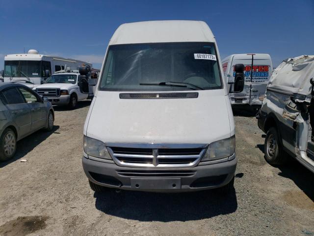 WD0PD744055829449 - 2005 DODGE SPRINTER 2500 WHITE photo 5