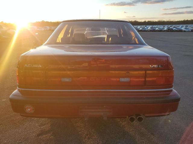 JH4KA4669KC021907 - 1989 ACURA LEGEND LL RED photo 6
