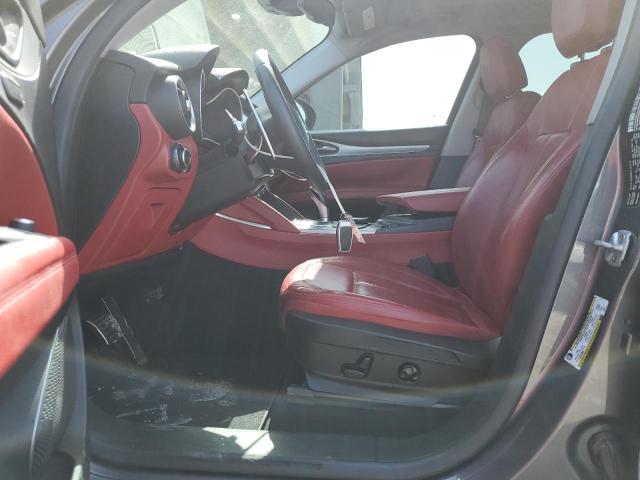 ZASFAKPN7J7B74815 - 2018 ALFA ROMEO STELVIO SPORT Grau Foto 7