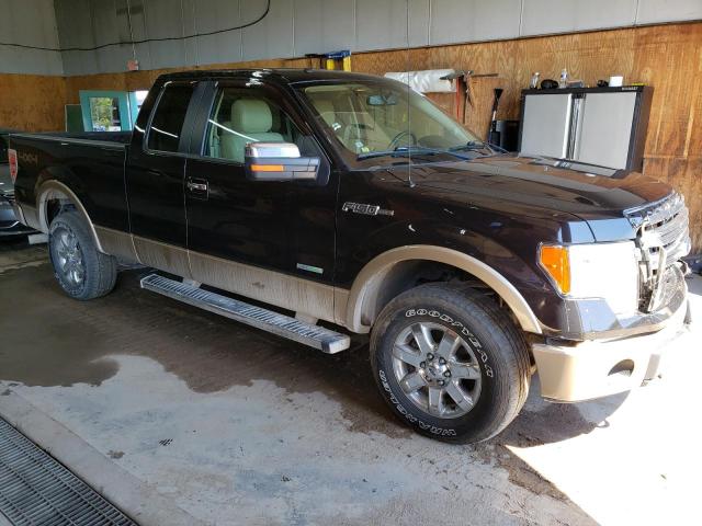 1FTFX1ET9EFA69157 - 2014 FORD F150 SUPER CAB BLACK photo 4