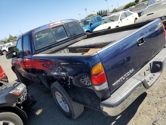 5TBRN34154S444662 - 2004 TOYOTA TUNDRA ACCESS CAB SR5 BLUE photo 2
