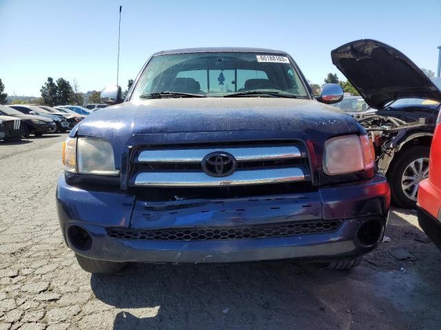 5TBRN34154S444662 - 2004 TOYOTA TUNDRA ACCESS CAB SR5 BLUE photo 5