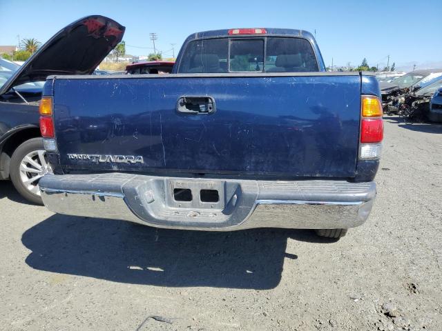 5TBRN34154S444662 - 2004 TOYOTA TUNDRA ACCESS CAB SR5 BLUE photo 6