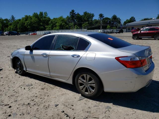 1HGCR2F34DA143874 - 2013 HONDA ACCORD LX SILVER photo 2