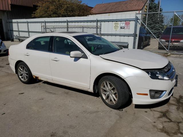 3FAHP0JA1AR415650 - 2010 FORD FUSION SEL WHITE photo 4