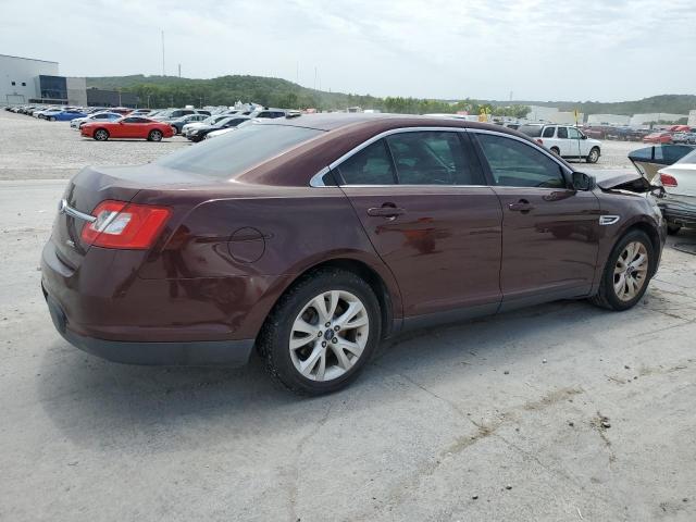 1FAHP2EW4CG140884 - 2012 FORD TAURUS SEL BURGUNDY photo 3