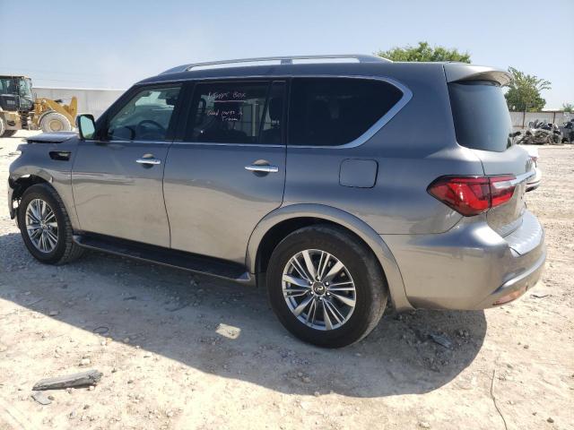 JN8AZ2AF1M9718106 - 2021 INFINITI QX80 LUXE GRAY photo 2