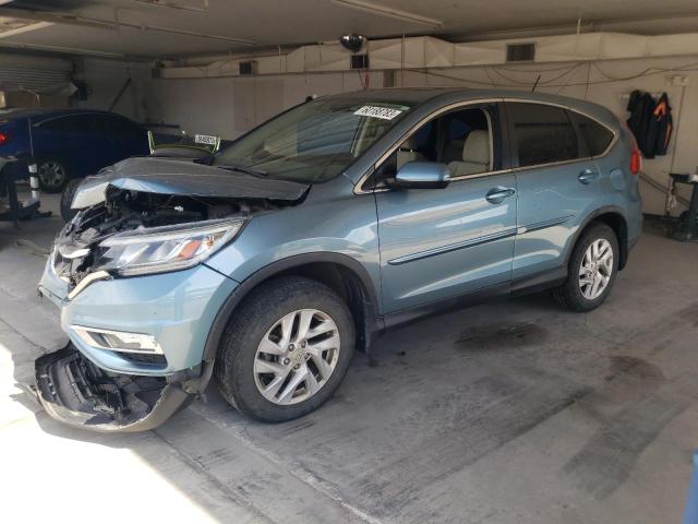 2HKRM4H58GH646807 - 2016 HONDA CR-V EX TURQUOISE photo 1