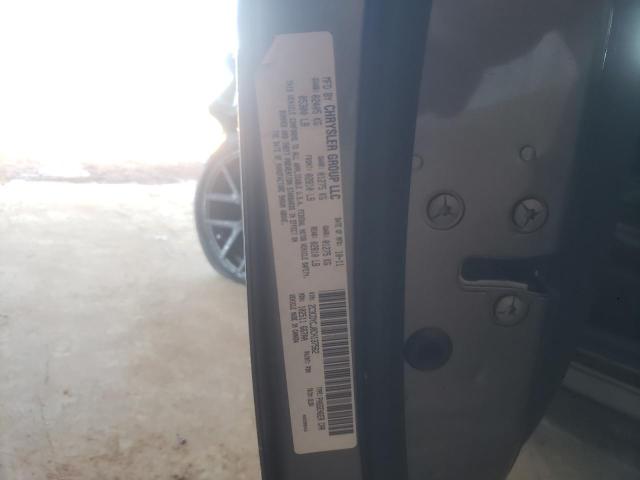 2C3CDYCJ0CH137562 - 2012 DODGE CHALLENGER SRT-8 灰色 照片 10