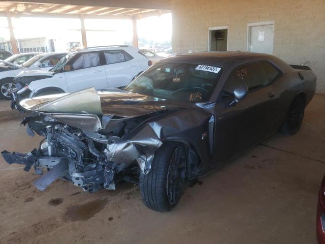 2C3CDYCJ0CH137562 - 2012 DODGE CHALLENGER SRT-8 灰色 照片 2