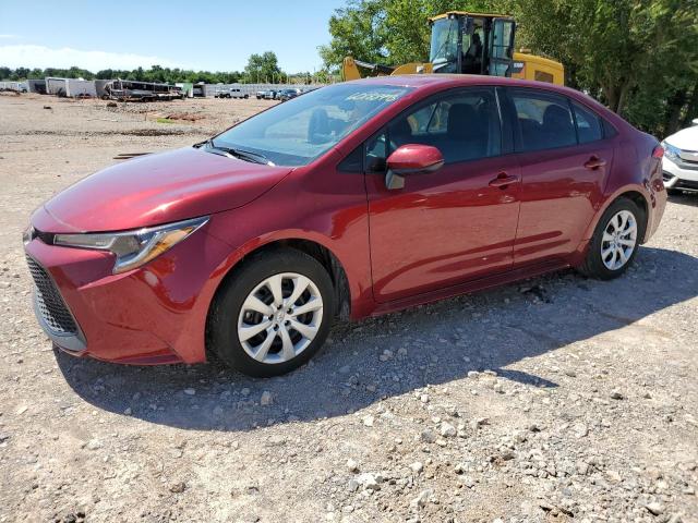 5YFEPMAE2NP343599 - 2022 TOYOTA COROLLA LE MAROON photo 1