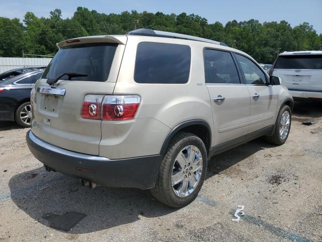 1GKLRNED6AJ132580 - 2010 GMC ACADIA SLT-2 GOLD photo 3