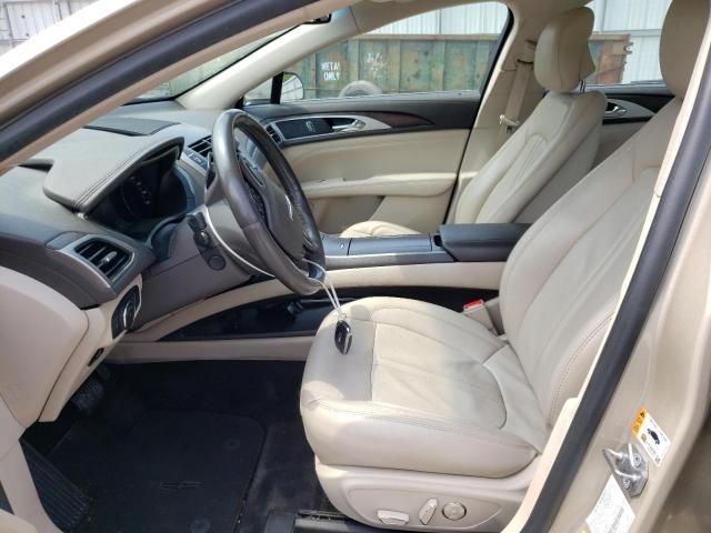 3LN6L5EC4HR657411 - 2017 LINCOLN MKZ RESERVE ოქროსფერი ფოტო 7