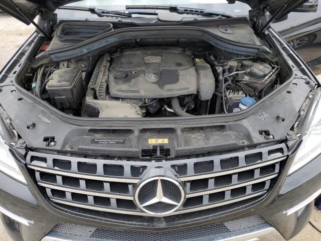 4JGDA5HBXFA567672 - 2015 MERCEDES-BENZ ML 350 4MATIC BLACK photo 12