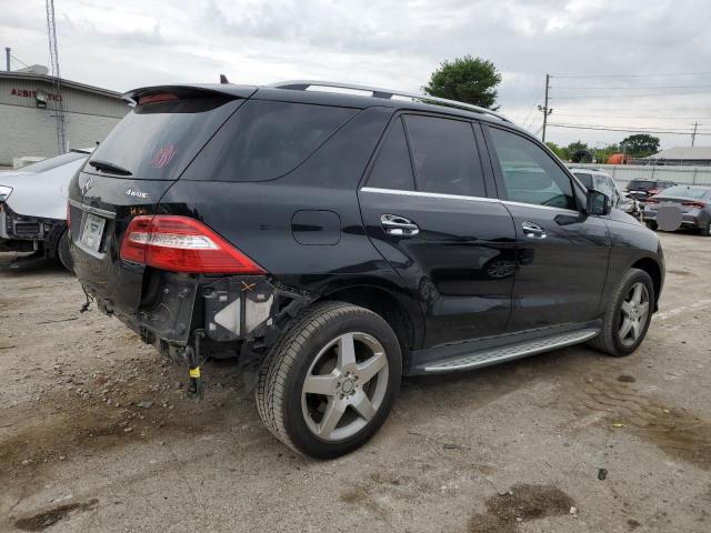 4JGDA5HBXFA567672 - 2015 MERCEDES-BENZ ML 350 4MATIC BLACK photo 3