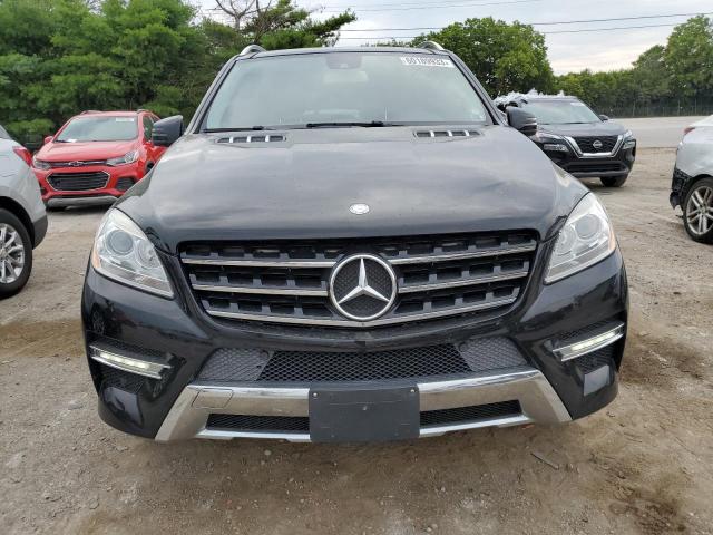 4JGDA5HBXFA567672 - 2015 MERCEDES-BENZ ML 350 4MATIC BLACK photo 5