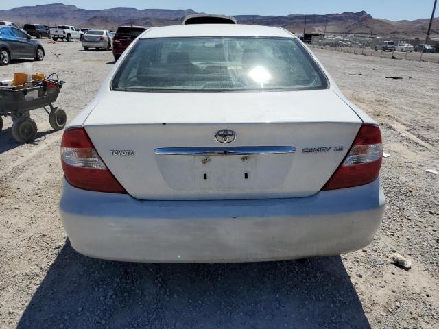 4T1BE32KX3U163015 - 2003 TOYOTA CAMRY /LE/ LE WHITE photo 6