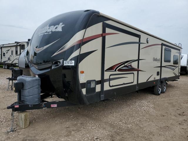 4YDT32622FB453927 - 2015 KEYSTONE OUTBACK CREAM photo 2