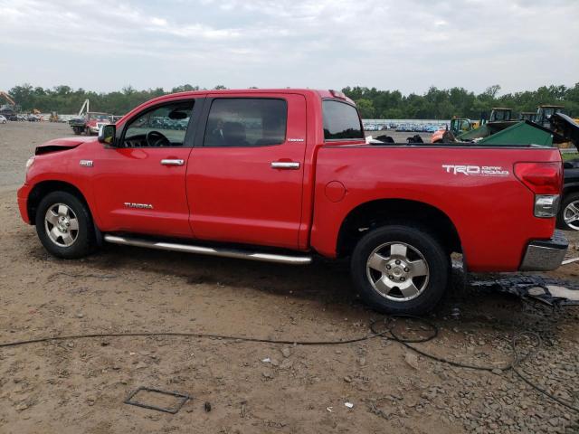 5TBDV58138S496619 - 2008 TOYOTA TUNDRA CREWMAX LIMITED RED photo 2