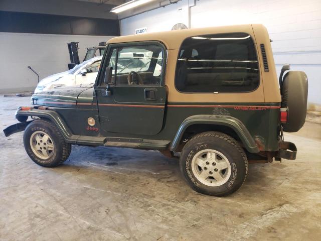 1J4FY49S8SP275425 - 1995 JEEP WRANGLER / SAHARA GREEN photo 2